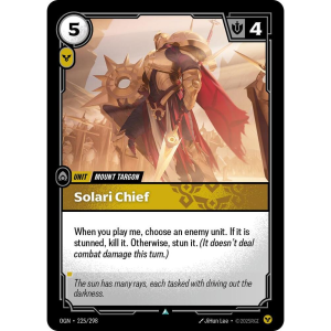 Riftbound Solari Chief - Origins 225/298