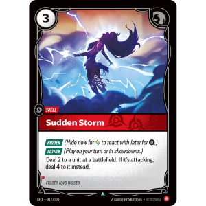 Riftbound Sudden Storm - Spiritforged 017/221