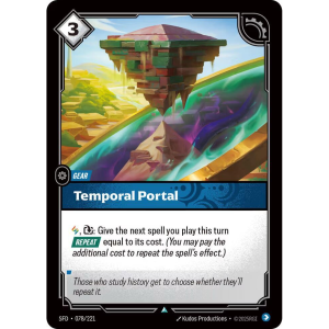 Riftbound Temporal Portal - Spiritforged 078/221
