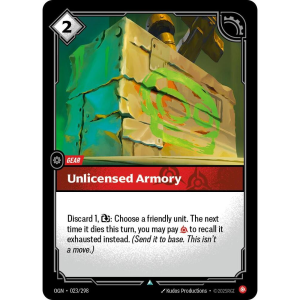 Riftbound Unlicensed Armory - Origins 023/298