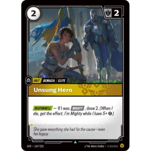 Riftbound Unsung Hero - Spiritforged 167/221