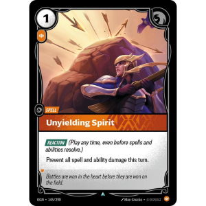 Riftbound Unyielding Spirit - Origins 145/298