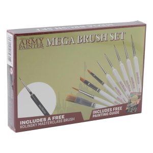 Army Painter Mega Brush Set Pinceles Artisticos