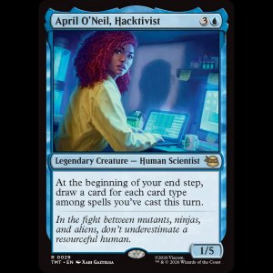 MTG April O'Neil, Hacktivist Teenage Mutant Ninja Turtles tmt#29