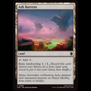 MTG Ash Barrens Teenage Mutant Ninja Turtles Eternal tmc#60