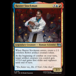 MTG Baxter Stockman Teenage Mutant Ninja Turtles tmt#139