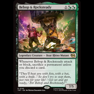 MTG Bebop & Rocksteady Teenage Mutant Ninja Turtles tmt#140