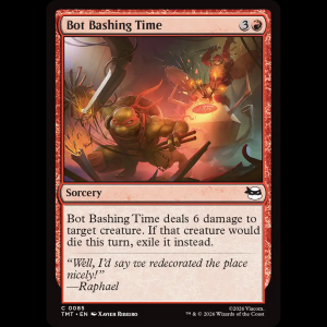 MTG Bot Bashing Time Teenage Mutant Ninja Turtles tmt#85