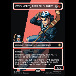 MTG Casey Jones, Back Alley Brute Teenage Mutant Ninja Turtles Eternal tmc#90