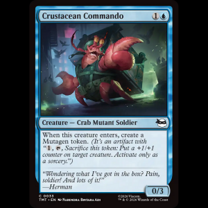MTG Crustacean Commando Teenage Mutant Ninja Turtles tmt#33