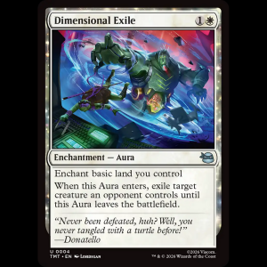 MTG Dimensional Exile Teenage Mutant Ninja Turtles tmt#4