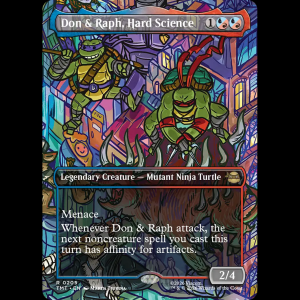 MTG Don & Raph, Hard Science Teenage Mutant Ninja Turtles tmt#205