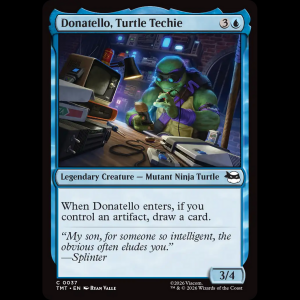 MTG Donatello, Turtle Techie Teenage Mutant Ninja Turtles tmt#37