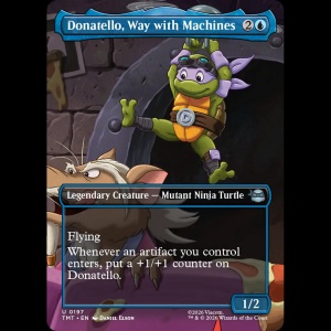 MTG Donatello, Way with Machines Teenage Mutant Ninja Turtles tmt#197