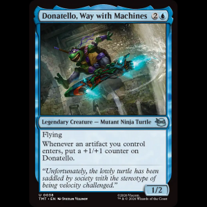 MTG Donatello, Way with Machines Teenage Mutant Ninja Turtles tmt#38