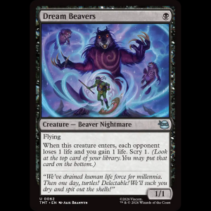 MTG Dream Beavers Teenage Mutant Ninja Turtles tmt#62