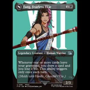 MTG Fang, Fearless l'Cie Final Fantasy fin#381