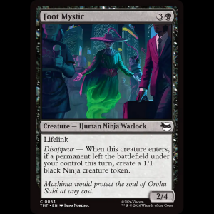 MTG Foot Mystic Teenage Mutant Ninja Turtles tmt#63