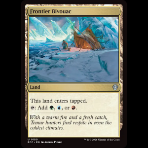 MTG Frontier Bivouac Lorwyn Eclipsed Commander ecc#150
