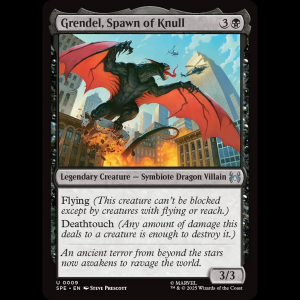 MTG Grendel, Spawn of Knull Marvel's Spider-Man Eternal spe#9