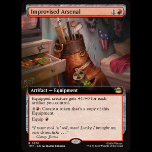 MTG Improvised Arsenal Teenage Mutant Ninja Turtles tmt#270