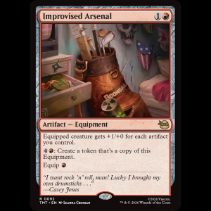 MTG Improvised Arsenal Teenage Mutant Ninja Turtles tmt#92