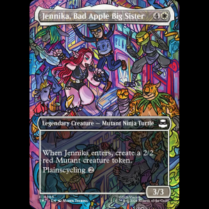 MTG Jennika, Bad Apple Big Sister Teenage Mutant Ninja Turtles tmt#203