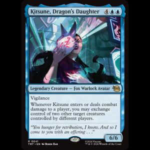 MTG Kitsune, Dragon's Daughter Teenage Mutant Ninja Turtles tmt#41