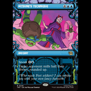 MTG Kitsune's Technique Teenage Mutant Ninja Turtles tmt#229