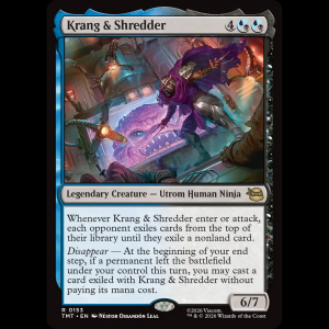 MTG Krang & Shredder Teenage Mutant Ninja Turtles tmt#153