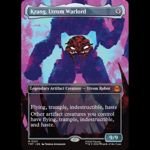 MTG Krang, Utrom Warlord Teenage Mutant Ninja Turtles tmt#221