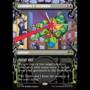 MTG Leonardo's Technique Teenage Mutant Ninja Turtles tmt#224
