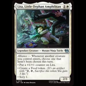 MTG Lita, Little Orphan Amphibian Teenage Mutant Ninja Turtles tmt#19