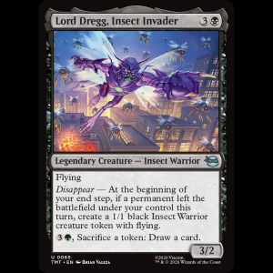 MTG Lord Dregg, Insect Invader Teenage Mutant Ninja Turtles tmt#65
