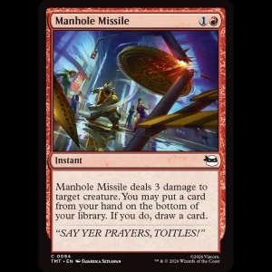 MTG Manhole Missile Teenage Mutant Ninja Turtles tmt#94