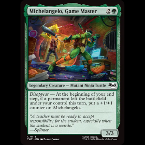 MTG Michelangelo, Game Master Teenage Mutant Ninja Turtles tmt#118