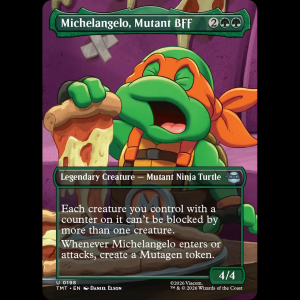MTG Michelangelo, Mutant BFF Teenage Mutant Ninja Turtles tmt#198