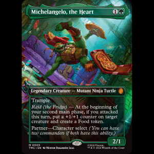 MTG Michelangelo, the Heart Teenage Mutant Ninja Turtles Eternal tmc#5