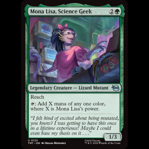 MTG Mona Lisa, Science Geek Teenage Mutant Ninja Turtles tmt#123