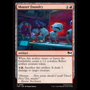 MTG Mouser Foundry Teenage Mutant Ninja Turtles tmt#96