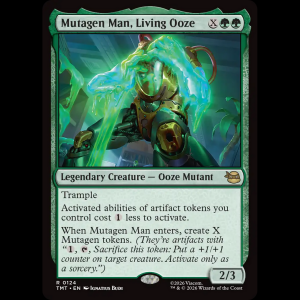 MTG Mutagen Man, Living Ooze Teenage Mutant Ninja Turtles tmt#124