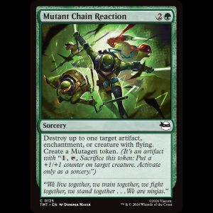 MTG Mutant Chain Reaction Teenage Mutant Ninja Turtles tmt#125