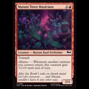 MTG Mutant Town Musicians Teenage Mutant Ninja Turtles tmt#97