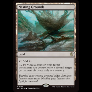 MTG Nesting Grounds Lorwyn Eclipsed Commander ecc#155