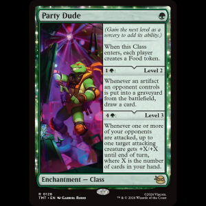 MTG Party Dude Teenage Mutant Ninja Turtles tmt#128