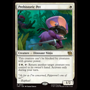 MTG Prehistoric Pet Teenage Mutant Ninja Turtles tmt#22