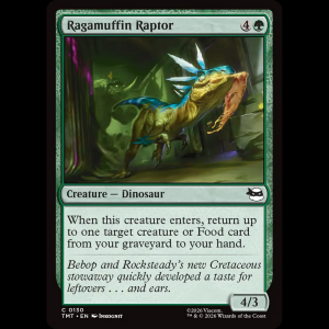MTG Ragamuffin Raptor Teenage Mutant Ninja Turtles tmt#130
