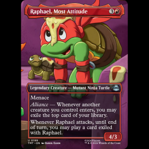 MTG Raphael, Most Attitude Teenage Mutant Ninja Turtles tmt#199