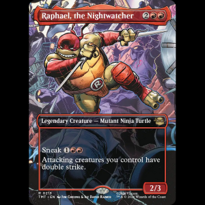 MTG Raphael, the Nightwatcher Teenage Mutant Ninja Turtles tmt#213