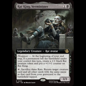 MTG Rat King, Verminister Teenage Mutant Ninja Turtles tmt#266